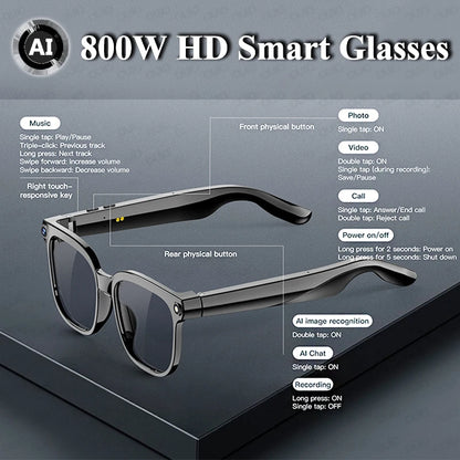 PureView™ AI Smart Glasses