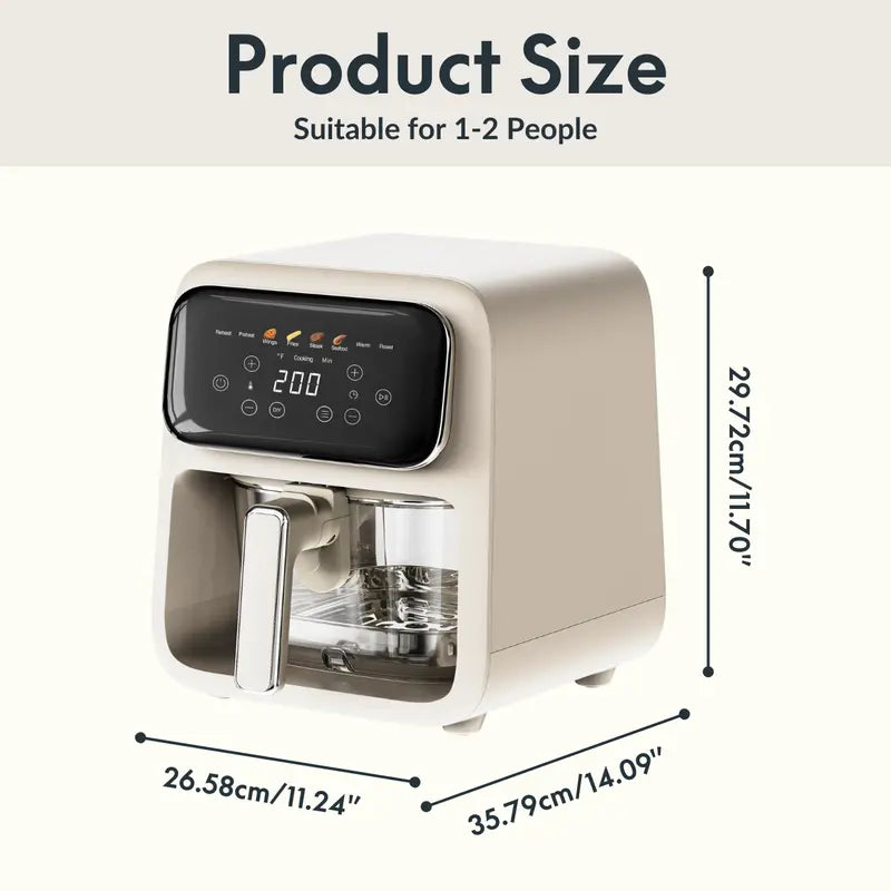 Glass Air Fryer