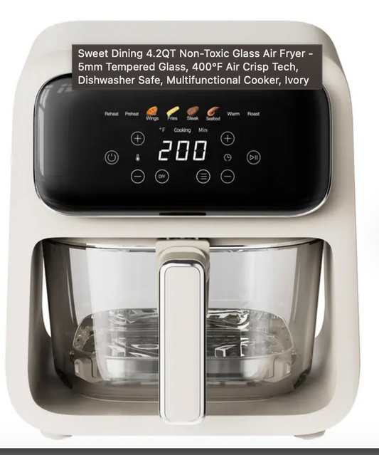 Glass Air Fryer